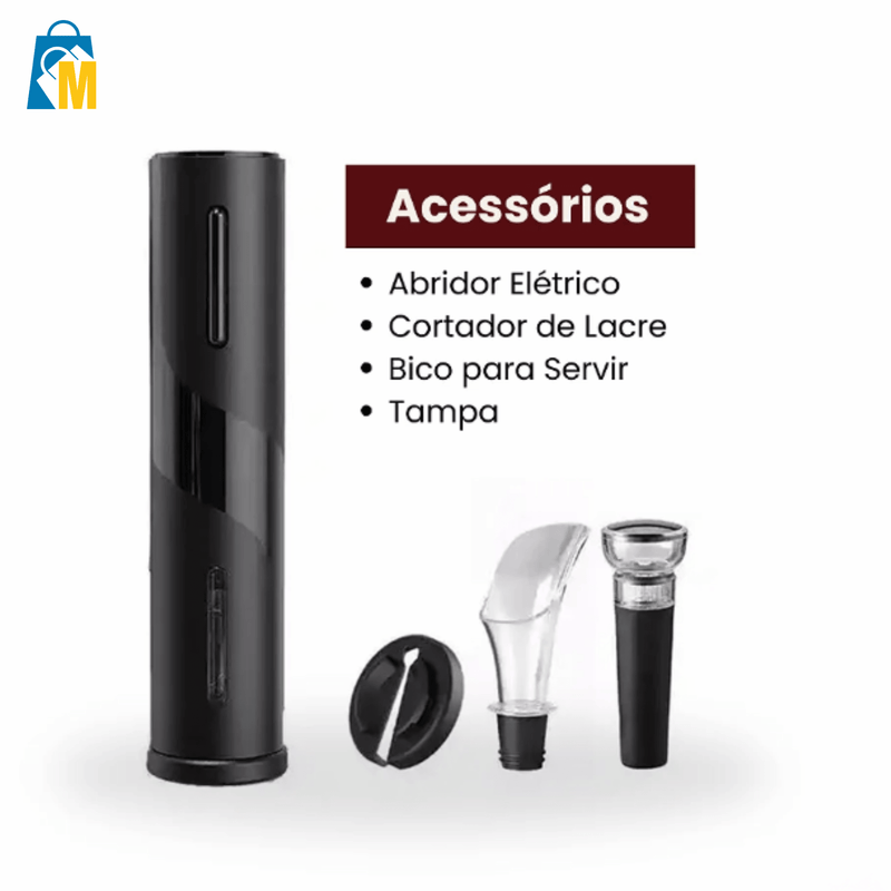 Kit Especial de Abridor de Vinho Elétrico - MultiStore