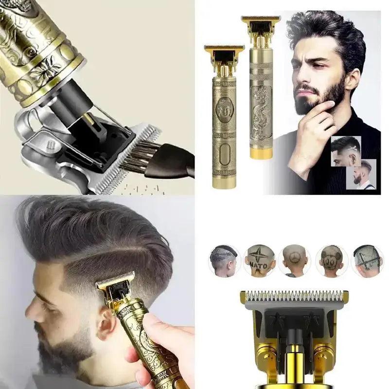 Máquina de Cortar Cabelo Elétrica Profissional para Barba Masculina - MultiStore