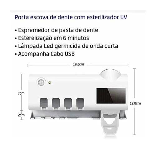 Suporte Automático para Creme Dental e Escovas de Dente - MultiStore