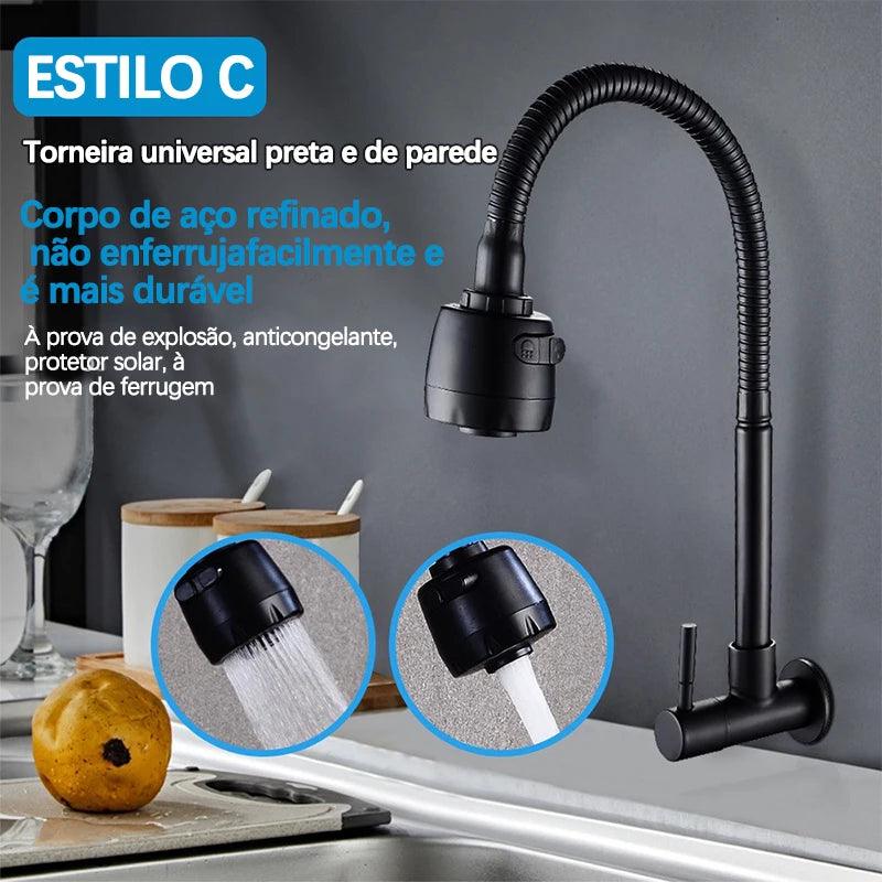 Torneira Gourmet Luxo com Filtro e Design Elegante - MultiStore