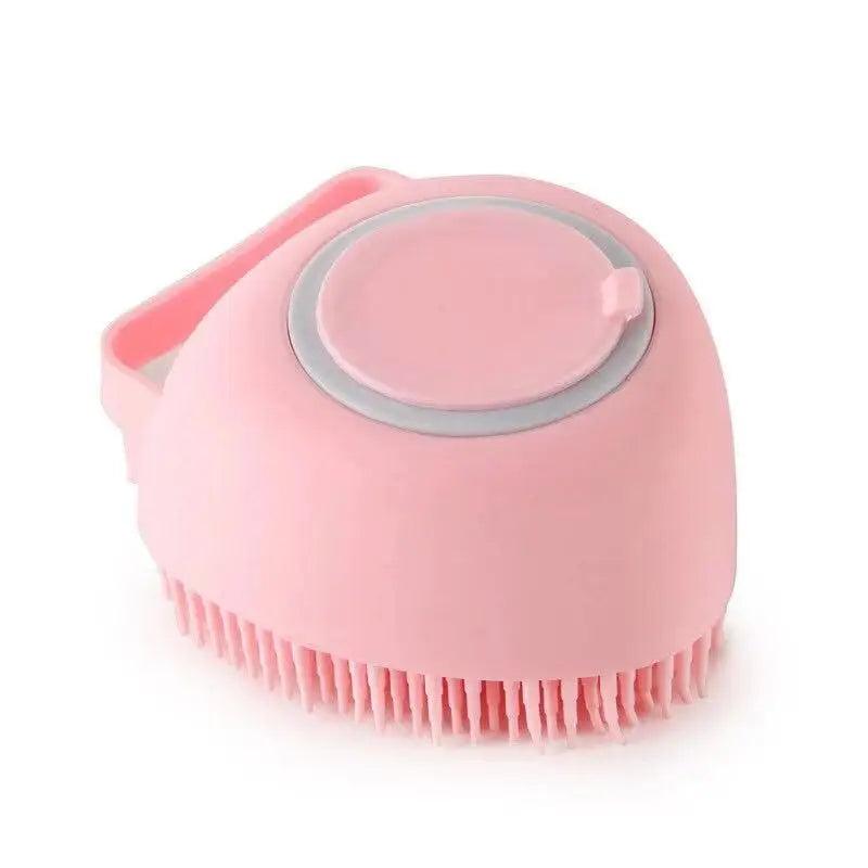 Luva Massageadora e Escova de Silicone para Banho de Cães e Gatos - MultiStore