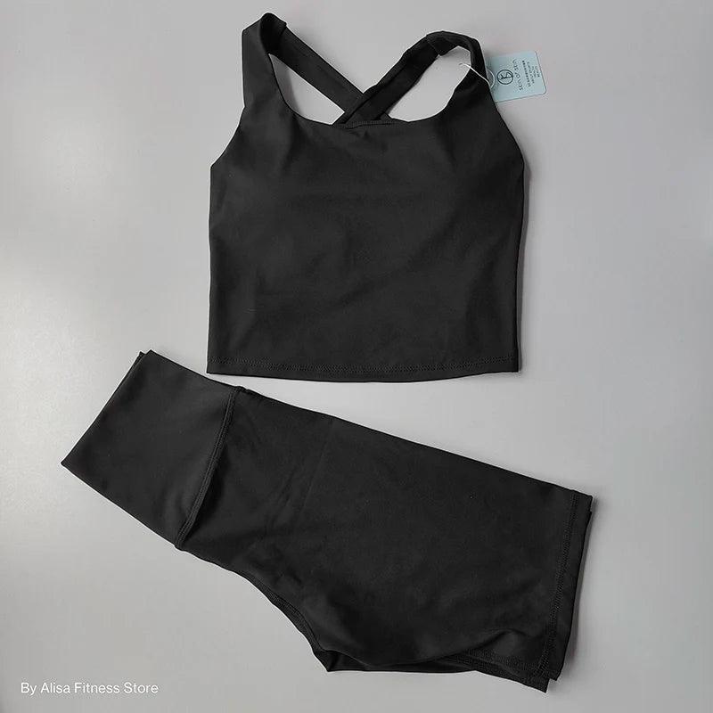 conjunto de yoga feminino treino - MultiStore