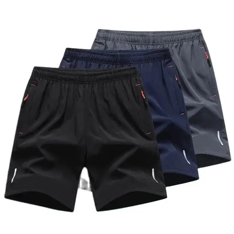 Shorts esportivos dos homens nova confortável cintura elástica - MultiStore