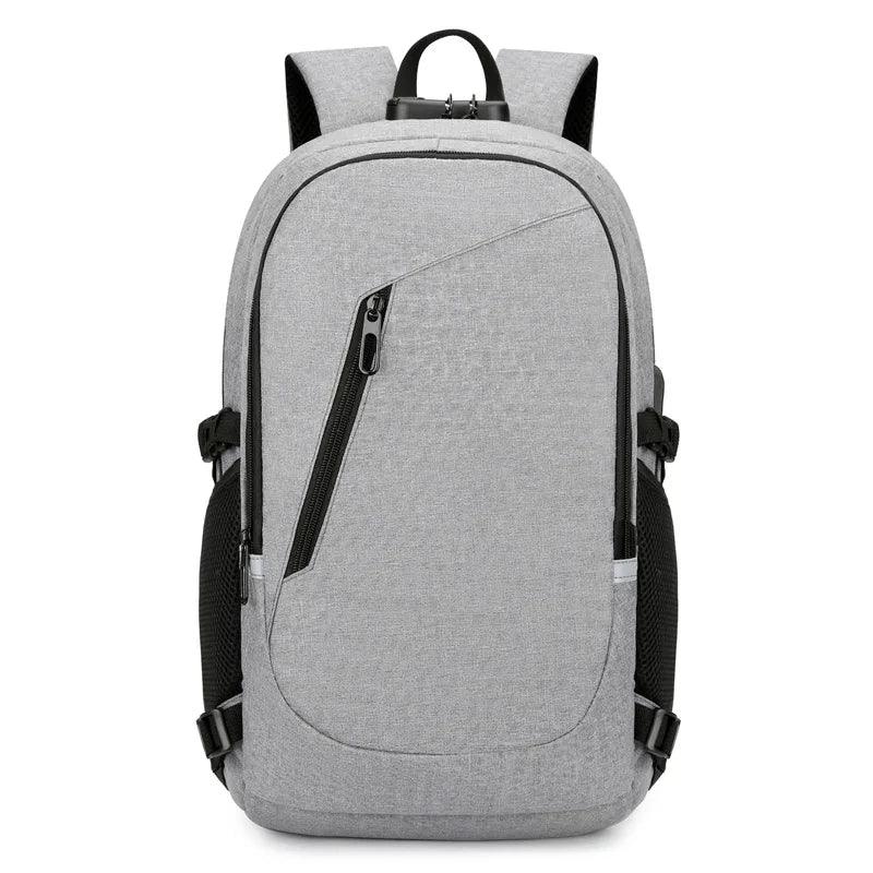 Mochila Antifurto com Cadeado de Senha - Oxford - MultiStore