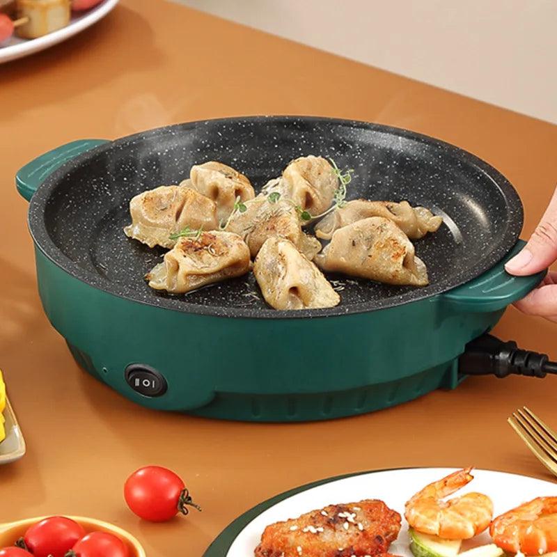 MultiCooker Elétrica 220V: Chapa Antiaderrapante para Bifes, Peixes e Omeletes - MultiStore