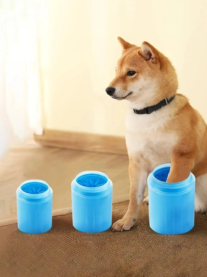 1 Unidade de Novo Copo para Lavagem de Pata de Pets e Ferramenta para Lavagem de Pata de Cachorros - MultiStore