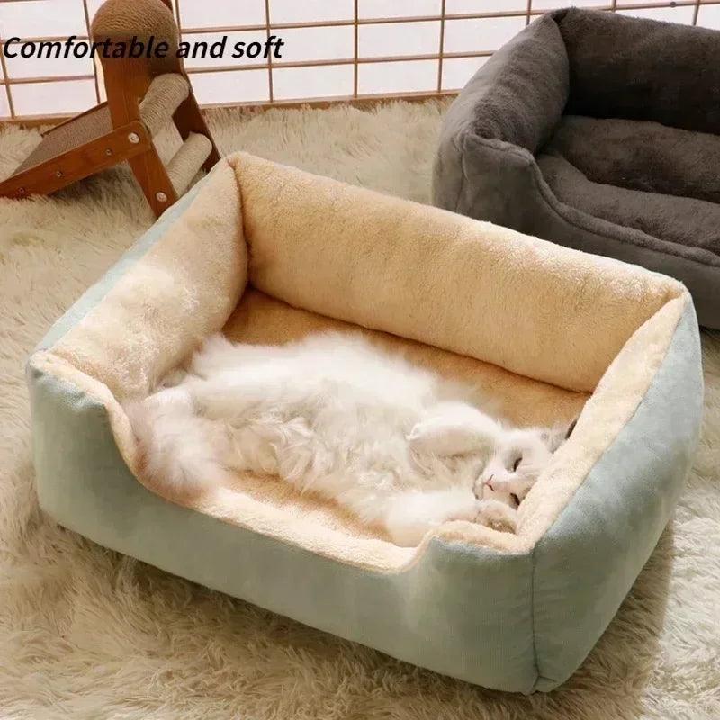 Cama para gatos Produtos para pets Almofadas Artigos para gatinhos Acessórios Casas para cães - MultiStore