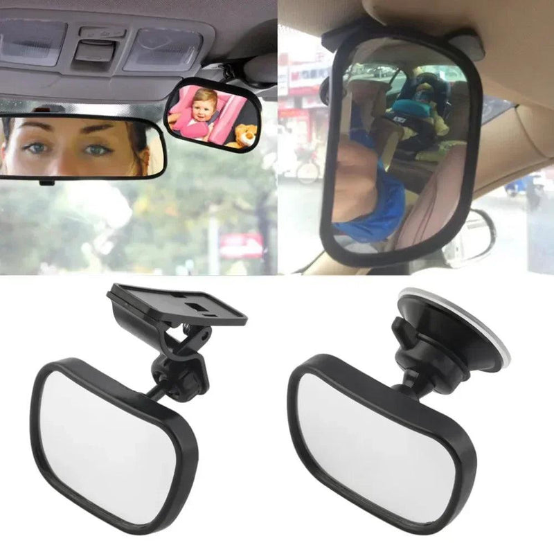 Espelho Retrovisor Ajustável para Bebê no Carro - MultiStore