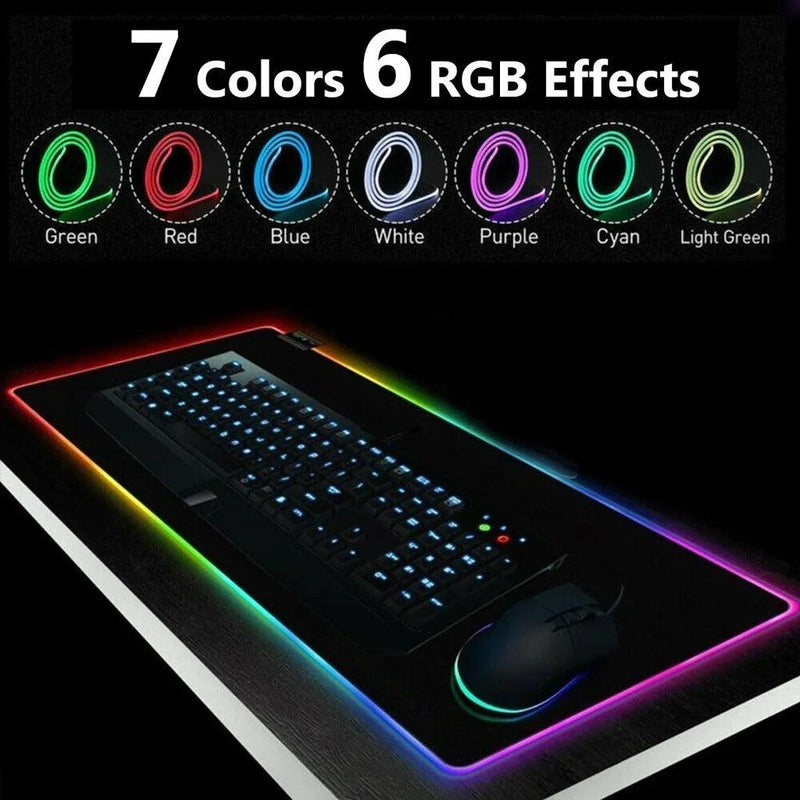 LumiMax Pro - Mouse Pad Gamer Iluminado - MultiStore