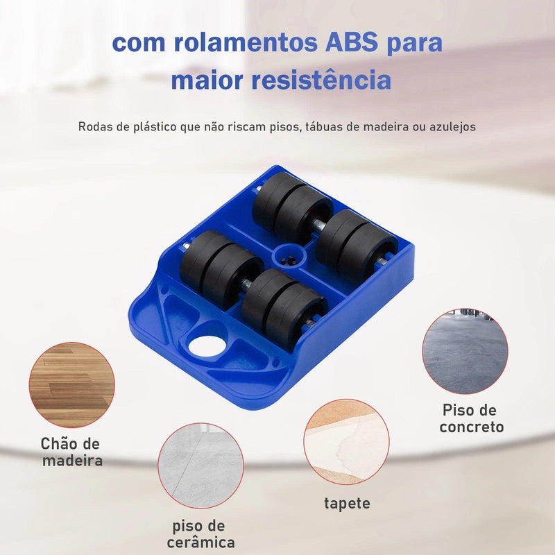 Rolos de Transporte para Móveis - MultiStore